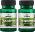 Swanson Theracurmin - Suplemento de Cúrcuma para la Salud Articular, Alta Absorción, 60 Cápsulas (2 Envases de 30)