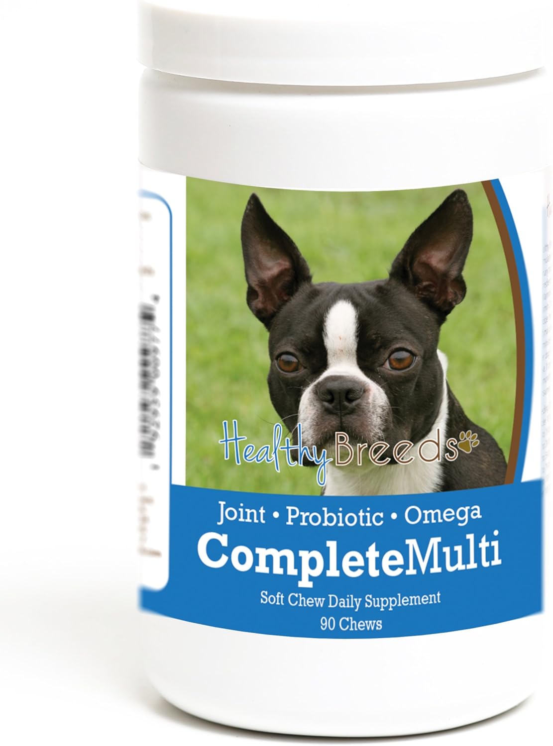 Healthy Breeds Boston Terrier All in One Multivitamin Soft Chew 90 Count – Image 1