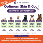 Dr. Bill's Canine Optimum Skin & Coat – Suplemento para la Piel y el Pelaje del Perro 340g