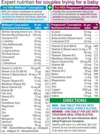 Vitabiotics Pregnacare Concepción para Él y para Ella - 2x30 Comprimidos