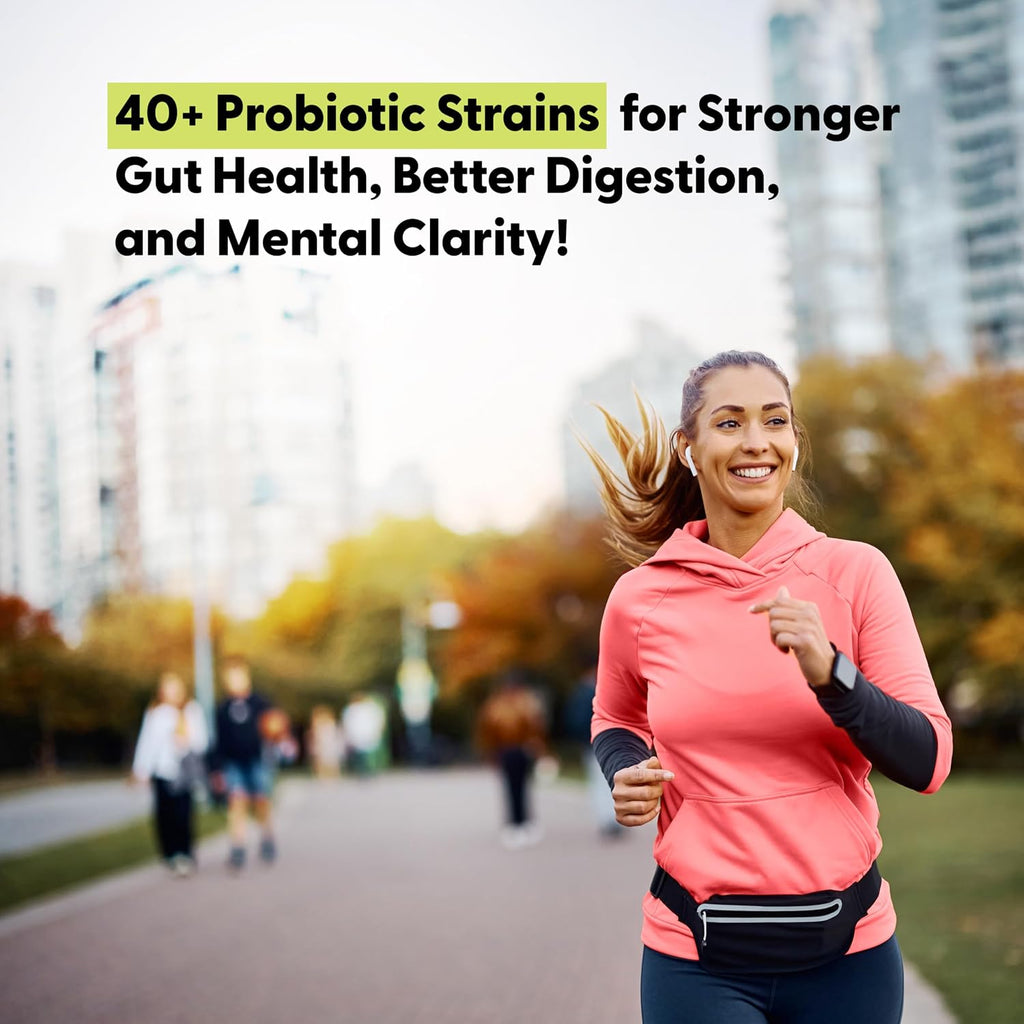 LIVELY VITAMIN CO. Great Guts Probiotic - 25 Billion CFU - Equilibrio Intestinal - 90 Cápsulas