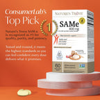 Nature's Trove SAM-e 400 mg 60 Cápsulas Entéricas
