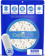 Capsuline Cápsulas Vacías de Gelatina Tamaño 0 - Color Dorado - 1000 Unidades