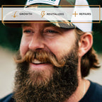 Live Bearded Beard Boost - Biotina 5000mcg para Barba y Cabello