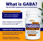 Gabatrol Daily – Suplemento de GABA de origen vegetal – 120 cápsulas vegetales