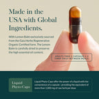 Gaia Herbs Nootropic Focus - Suplemento de concentración con Azafrán, Melisa y Ginkgo - 40 Cápsulas Líquidas