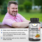 NOON VITAMINS Multivitamínico bariátrico con hierro – 60 cápsulas líquidas