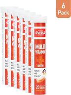 Multivitamínico Efervescente + Biotina para el Bienestar y la Vitalidad | Swiss Imports