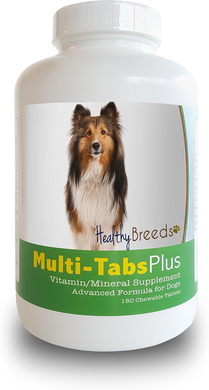 Healthy Breeds Shetland Sheepdog Multi-Tabs Plus Comprimidos Masticables 180 Unidades