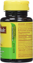 Nature Made Vitamina C 500 mg con Escaramujo, Liberación Prolongada – 60 Comprimidos