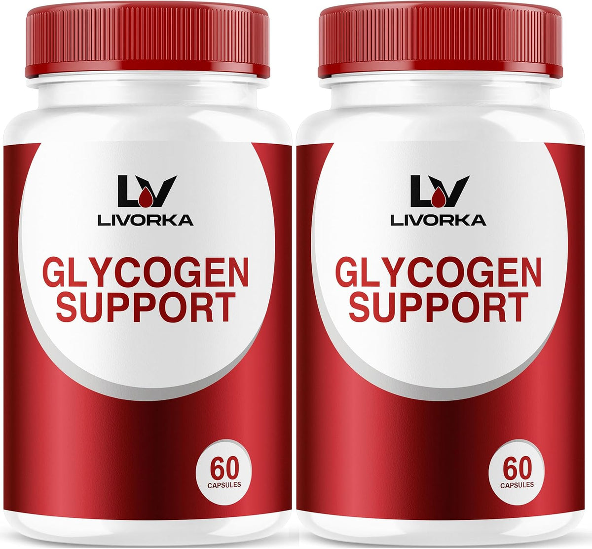 2 Pack - Glycogen Support, Fórmula Avanzada para el Control del Glucógeno, 30 Cápsulas por Envase (60 días) - görsel 1