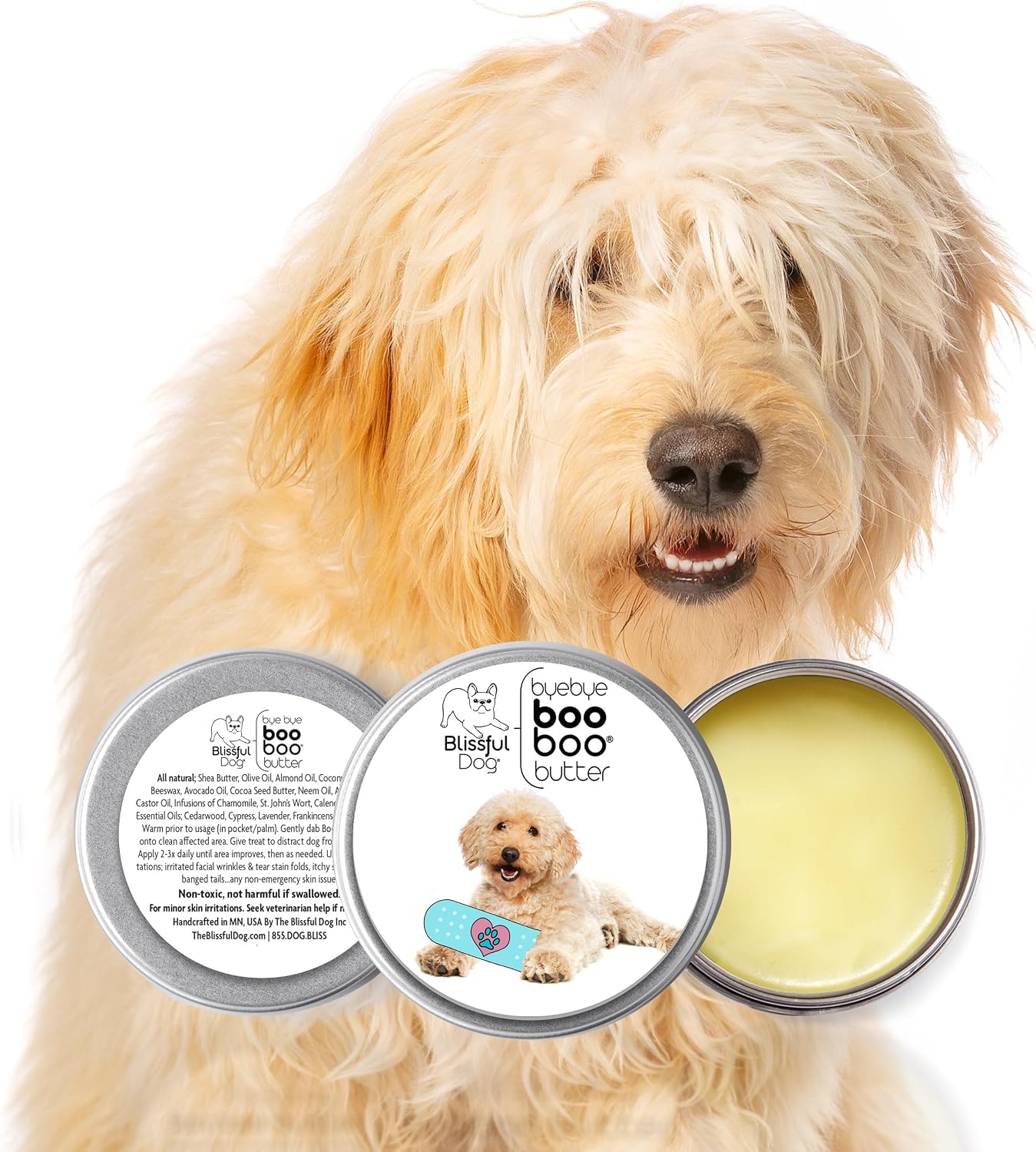 The Blissful Dog Goldendoodle Booboo Butter (227g Lata)