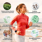 Menkru Soursop Bitters Gotas Líquidas Multivitamínicas - Extracto Orgánico de Hojas de Guanábana con Vitamina C, 60 ml (2 Fl Oz)