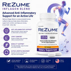 CryoDerm REZUME Tablets Full Spectrum Inflagan Blend Formula (60 Comprimidos)