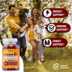 NEW AGE Vitamin D3 5000 IU Gummies - 120 Gominolas (Pack de 2)