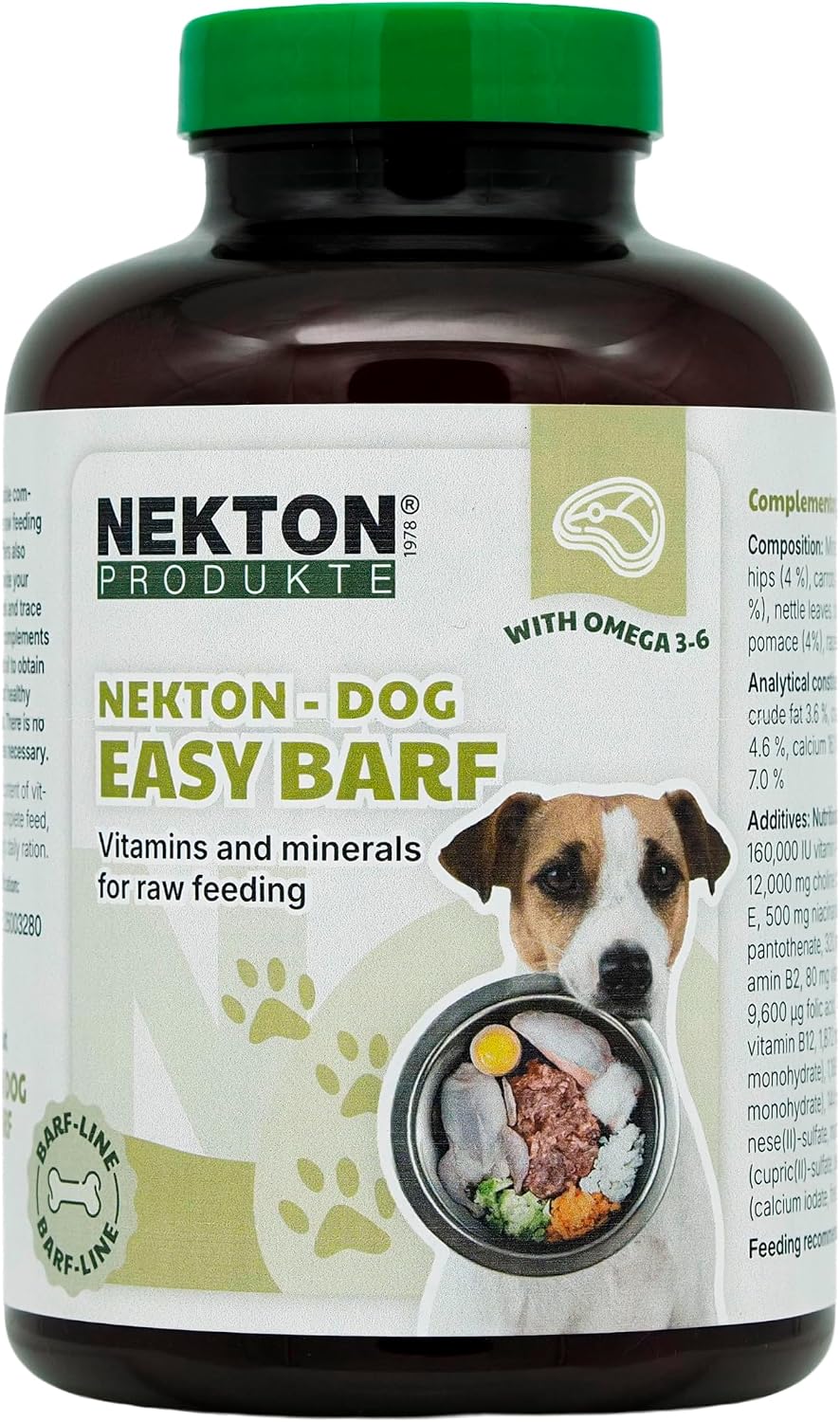 Nekton-Dog Easy Barf Suplemento para alimentación BARF 350g