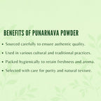 AYURVEDASHREE Punarnava Powder 200 g | Boerhavia diffusa | Vegano, sin gluten