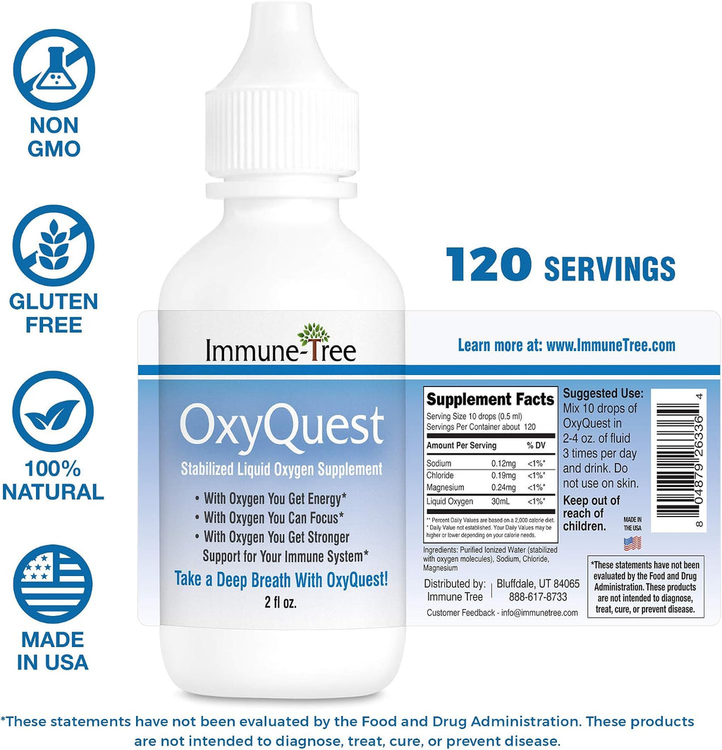 Immune Tree Oxyquest Multivitamínico Líquido 60 ml