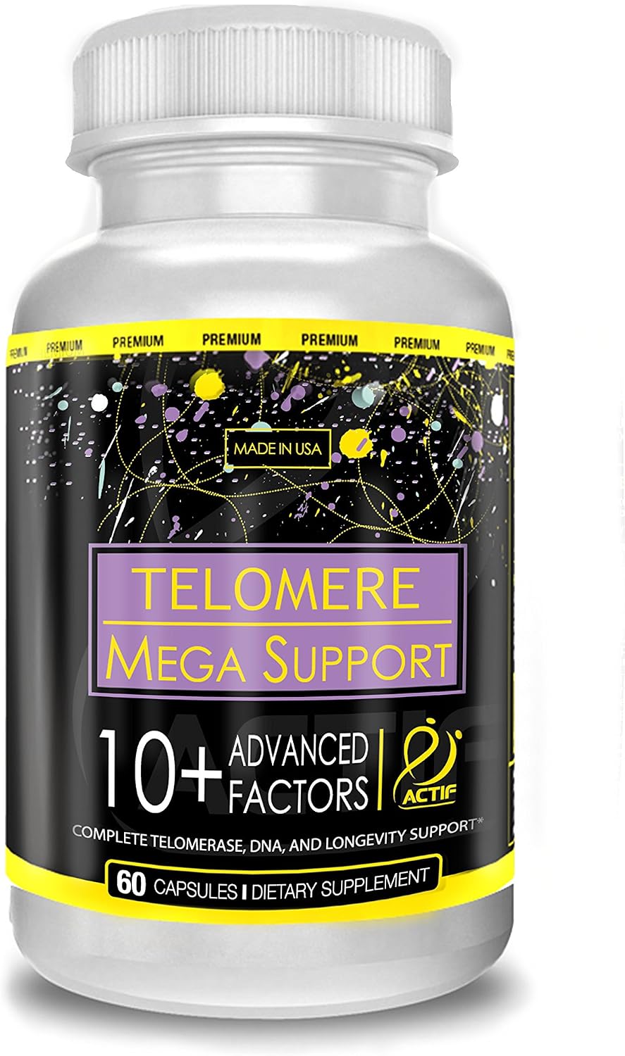 ACTIF Telomere Mega Support – 60 Cápsulas