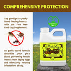 Goodscious Flea Free – Suplemento alimenticio natural contra pulgas y garrapatas para perros y gatos (454 g)