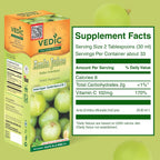 Zumo de Amla (Grosella India) - Bebida Herbal, Fuente Natural de Vitamina C - 1 Litro