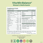 PURE SYNERGY Vita·Min·Balance - Multivitamínico para Mujeres con Hierro (60 Comprimidos)