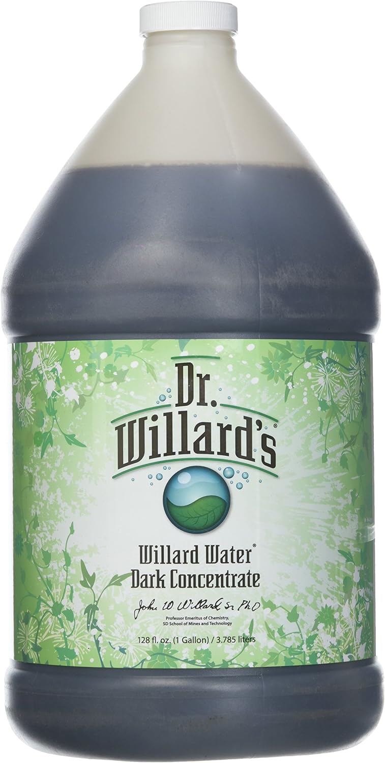 Willard Water Dark XXX multivitamínico, 128 onzas líquidas