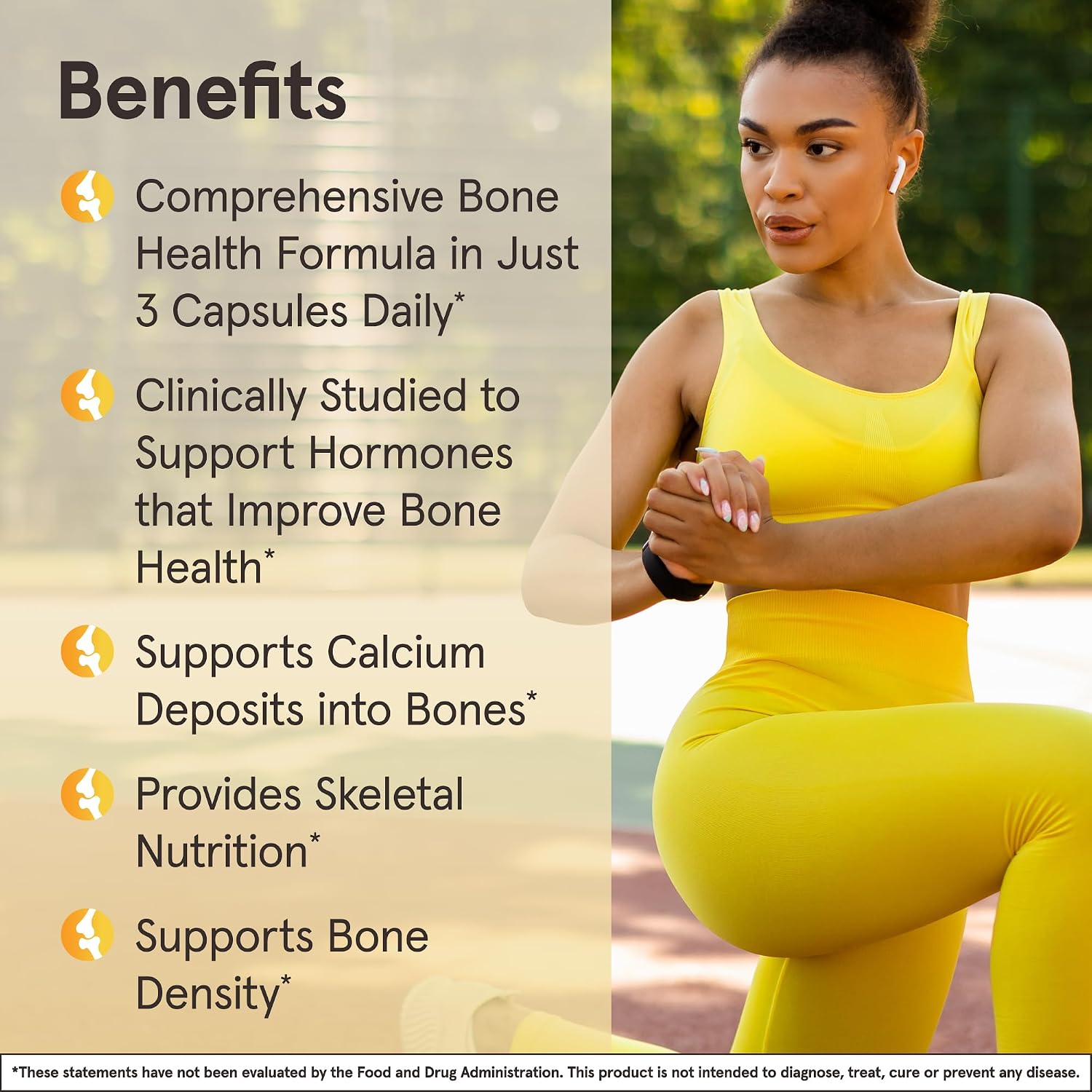 Jarrow Formulas BoneUp Three Per Day – Densidad ósea y nutrición esquelética – Vitamina D3, K2 (MK-7) y calcio – 180 cápsulas (60 días)
