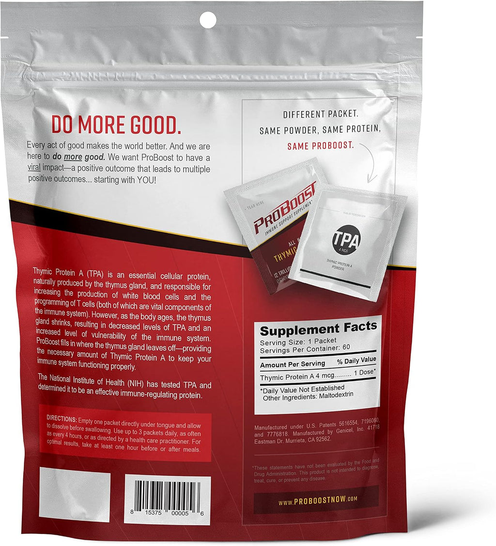 ProBoost 4 mcg de Proteína Tímica A (TPA) en Polvo – 60 Sobres