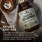 HEART & SOIL Colostro Bovino 100% Grass Fed – 3000mg, 180 Cápsulas