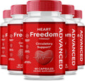 Heart Freedom Cápsulas - Apoyo Circulatorio y Energía (5 Envases)