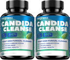 Candida Cleanse Supplement, Support Immune Health, 120 Capsules