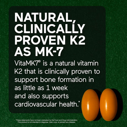 Vitamina D3 5000 UI + K2 1100 mcg con Aceite de Coco y Oliva Ecológico - 180 Cápsulas Blandas – Image 4