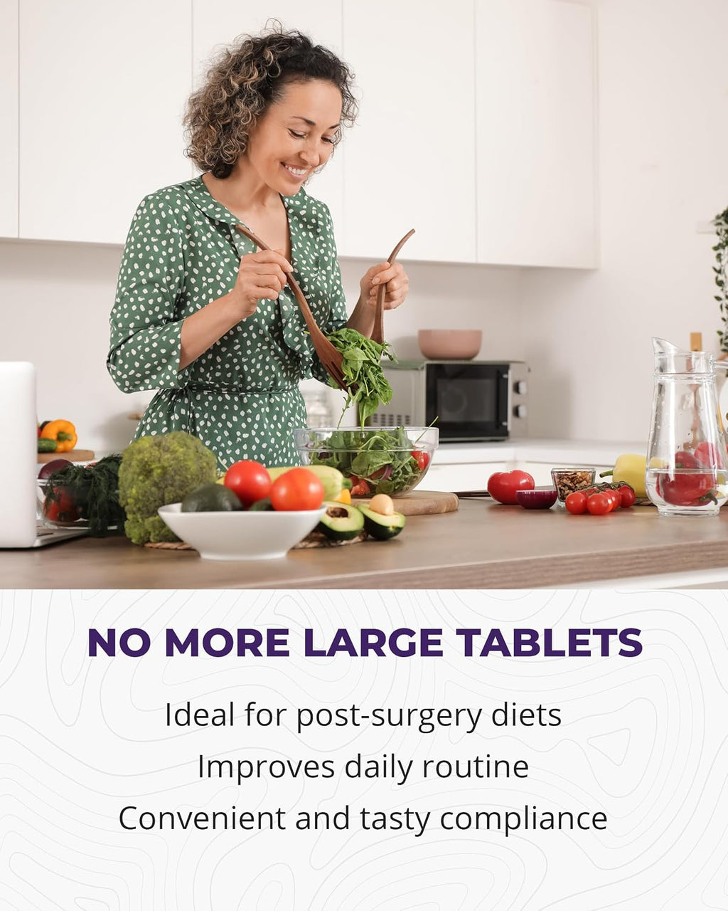 Bariatric Expert D3 Vitamina – Suplemento alimenticio de disolución rápida para adultos después de cirugía bariátrica, 90 unidades