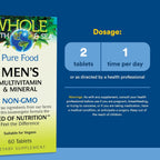Natural Factors Multivitamínico para Hombres con Minerales, 60 Comprimidos