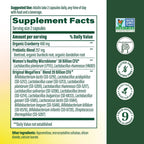 MegaFood MegaFlora Probióticos y Prebióticos para Mujeres – 60 Cápsulas