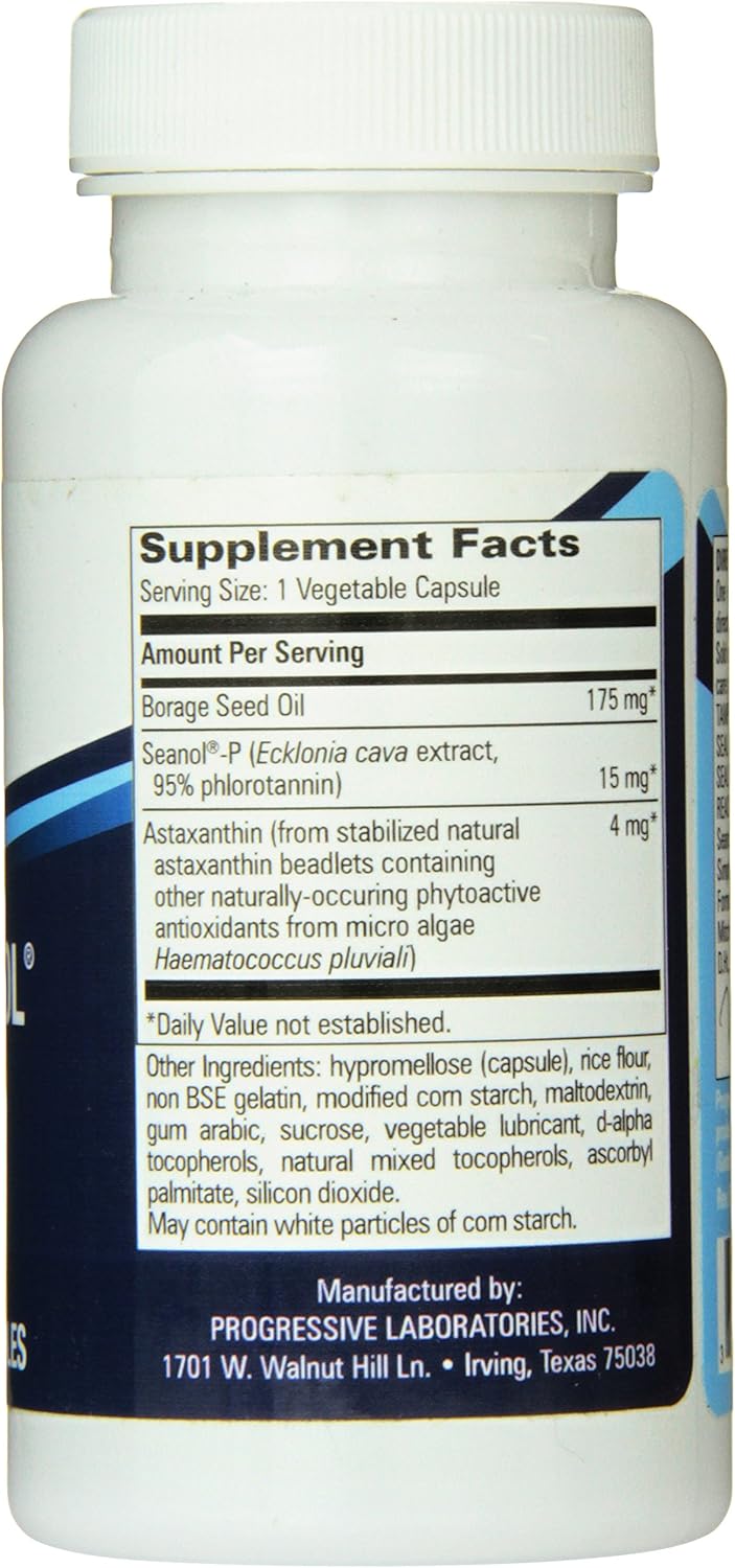 Progressive Labs Astaxanthol Suplemento, 60 Cápsulas