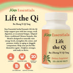 Kan Herb Company Lift the Qi – Mezcla herbal china tradicional para perros y gatos, 120 comprimidos