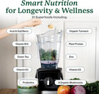 Dr. Fuhrman Complete Greens: Polvo de Verduras Ecológicas con Superalimentos, Vitaminas y Minerales