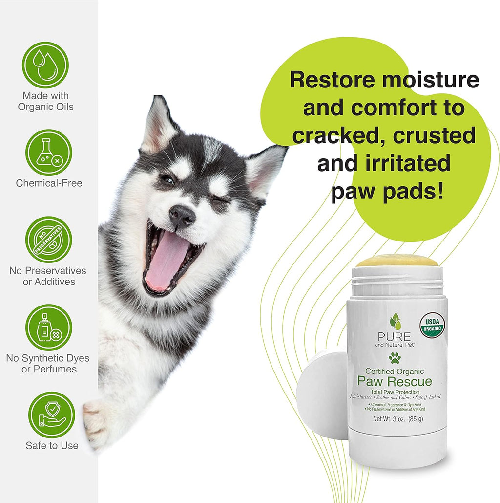USDA Certified Organic Paw Rescue / Bálsamo para Patas