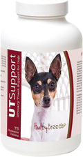 Healthy Breeds Masticables de Arándano para Toy Fox Terrier - Apoyo Urinario - 75 unidades