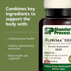 Standard Process Olprima DHA - Suplemento de Omega-3, 60 Cápsulas Blandas