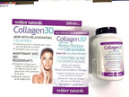Webber Naturals Collagen 30 con Biotina y Ceramidas, 200 Comprimidos