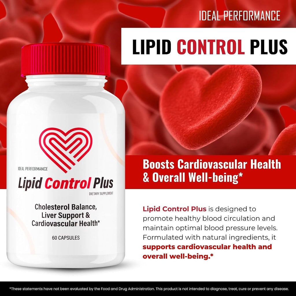 Lipid Control Plus Cápsulas - Fórmula Avanzada para el Control Lipídico (2 Envases)