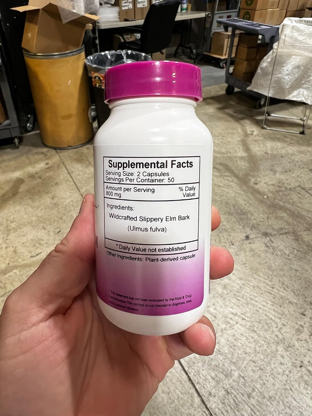 Christopher's Original Formulas Slippery Elm, Natural Digestive Support, 100 Vegetable Capsules