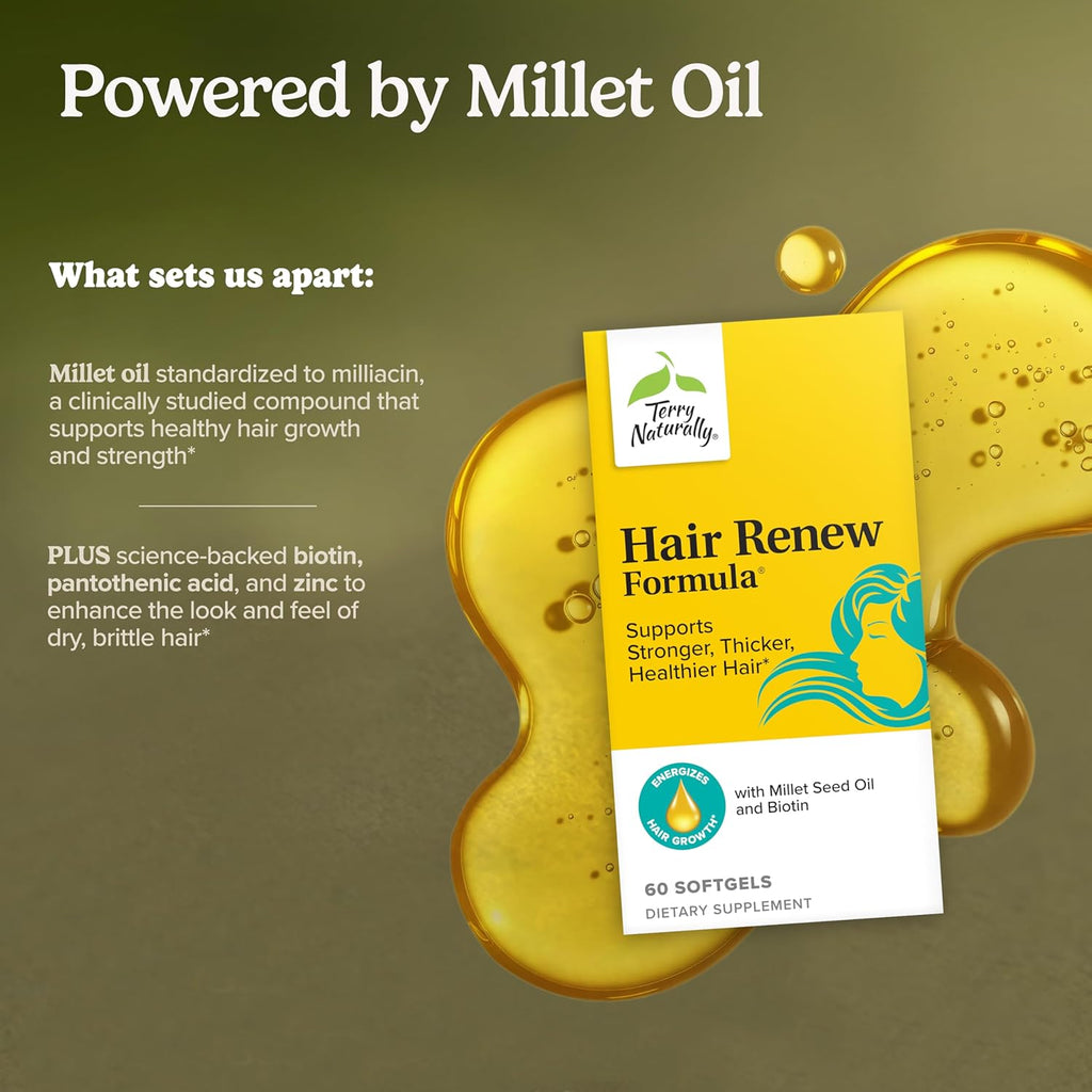 Terry Naturally Hair Renew Formula – 60 Softgels