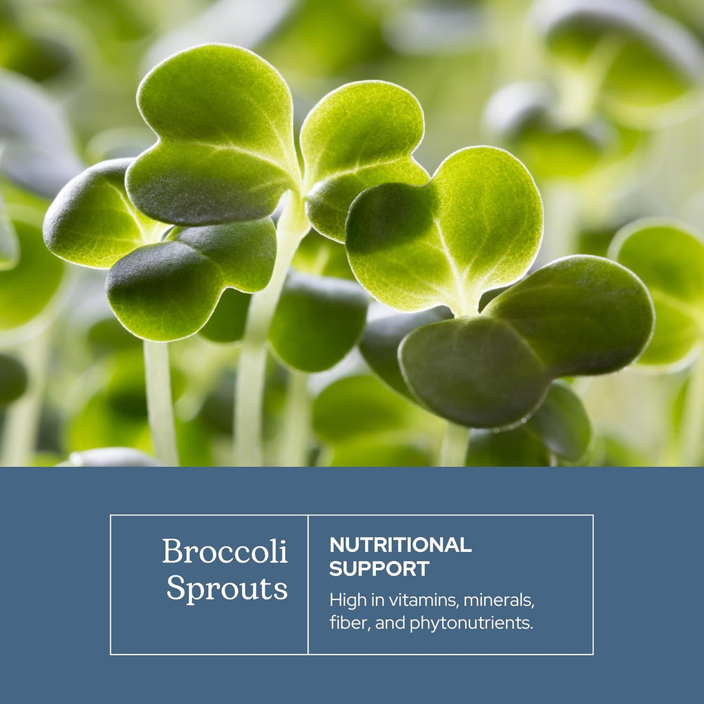 Cápsulas de Brotes de Brócoli Ecológicos - 270 mg (100 cápsulas)