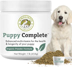 Puppy Vitamins - Dog Multivitamin Powder - Daily Dog Vitamins and Supplements for Homemade Food - Immune System, Skin, Coat & Overall Health - All Breeds of Puppies - 45 Scoops