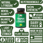 TyroPure L-Tirosina 500 mg Cápsulas