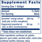 Life Extension Brain Fog Relief - Extracto de Hoja de Mango y Aceite de Menta - 30 Cápsulas Blandas